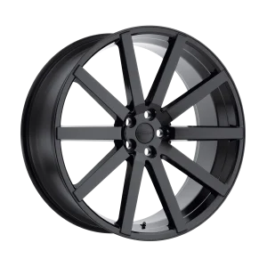 Redbourne Wheels – KENSINGTON – Black – 22″x10″ 35mm – All weather Wheels – 2210KEN355120B72